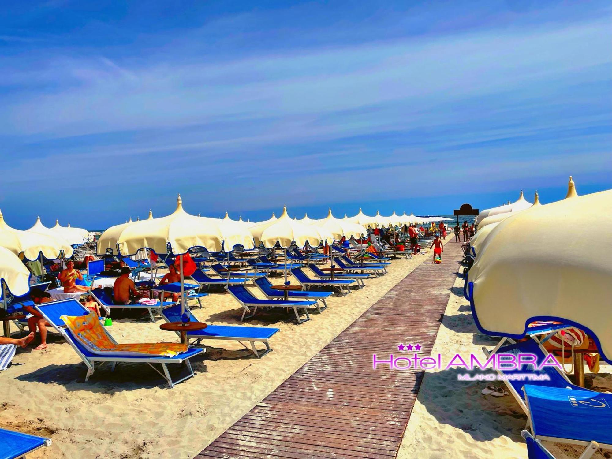 Hotel Ambra Milano Marittima Buitenkant foto